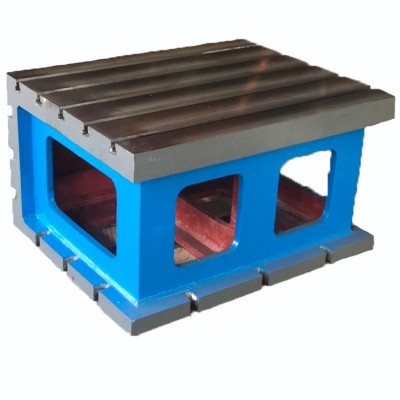 T型槽铸铁方箱 90度CNC机床直角辅助摇臂钻工作台