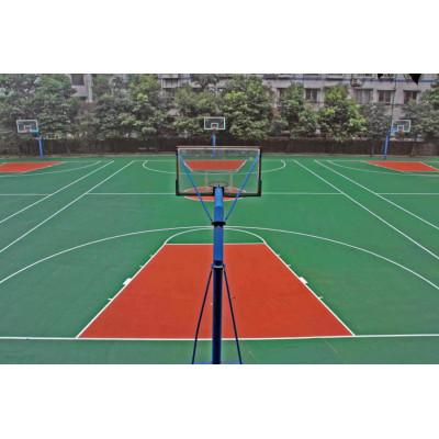 蓝球场拼装地板报价，网球场拼装地板，羽毛球场拼装地板，