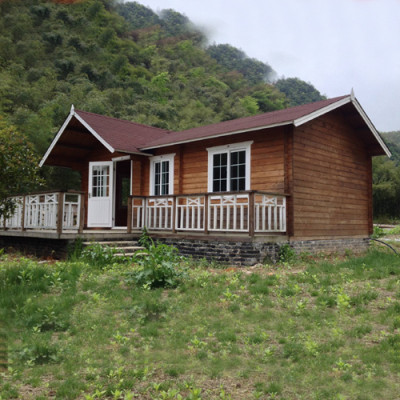 甘肃兰州木结构房屋-木别墅建造