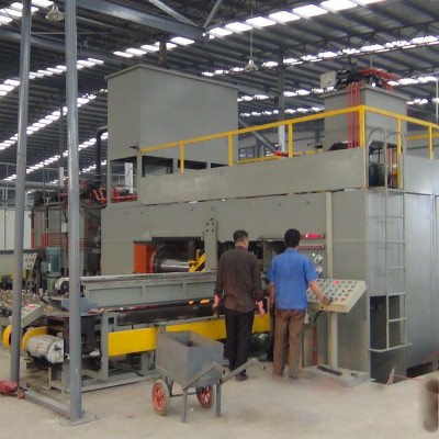 江苏杨木单板压制高密度重组木设备 仿古木生产
