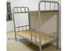 型材高低床上下床批发员工公寓床钢制床宿舍床厂家组装