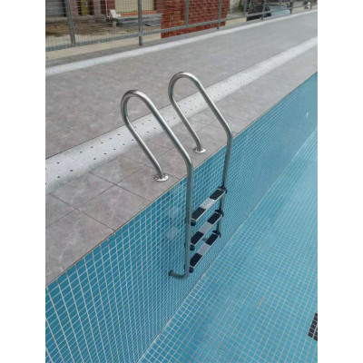 博悦泳池设备 组装式游泳池扶梯 防锈耐磨 SF型泳池水下爬梯