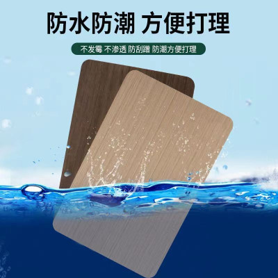 南京厂家直销包工包料无漆防水防潮竹木纤维护墙板集成墙板木饰面