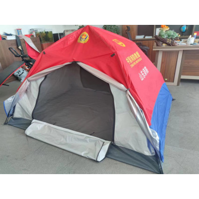单兵帐篷全自动速开装置，适用于消防应急户外野营