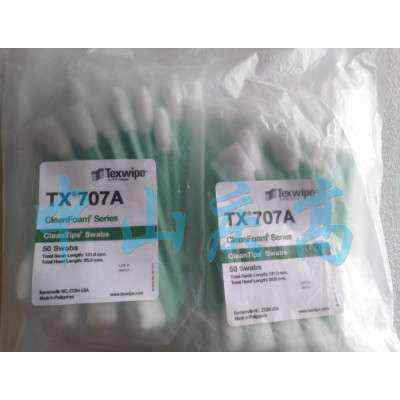 TEXWIPE TX707A海绵头棉签喷绘机专用清洁棉签