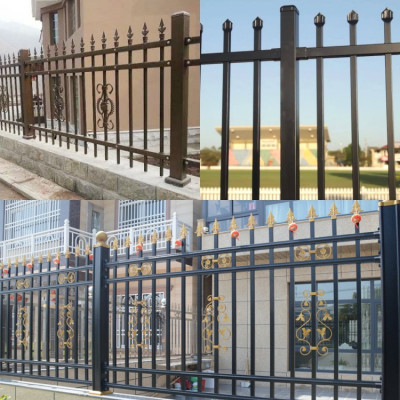 锌钢围栏围墙栅栏定制 工业园小区围栏防护栏厂家