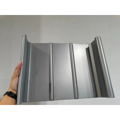YX65-300铝镁锰屋面板直立锁边质量轻耐腐蚀广东厂家