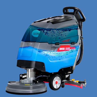 高美GM45B洗地机 小型手推式洗地机 电动款