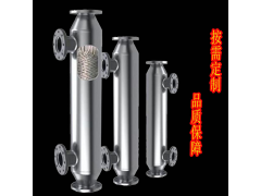 化工用不锈钢螺旋缠绕管壳式蒸馏冷凝换热器