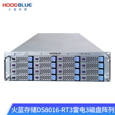 火蓝雷电存储磁盘阵列DS8016-RT3-256TB