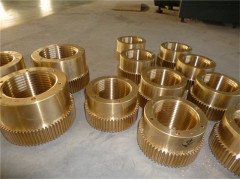供应螺旋压力机铜套，铜螺母